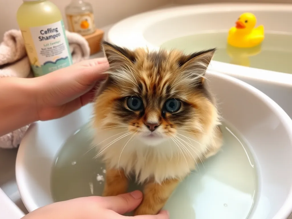 W czym wykąpać kota jak nie ma szamponu?