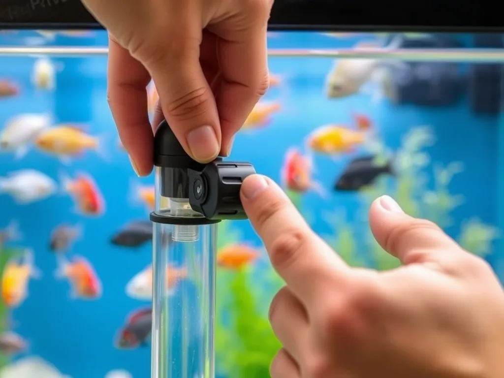 Jak ustawić wlot i wylot filtra w akwarium?