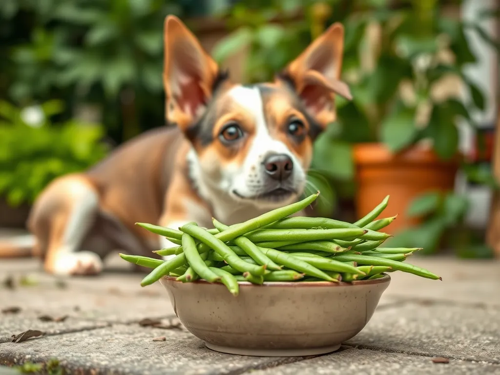 Czy pies może jeść fasolkę szparagową?