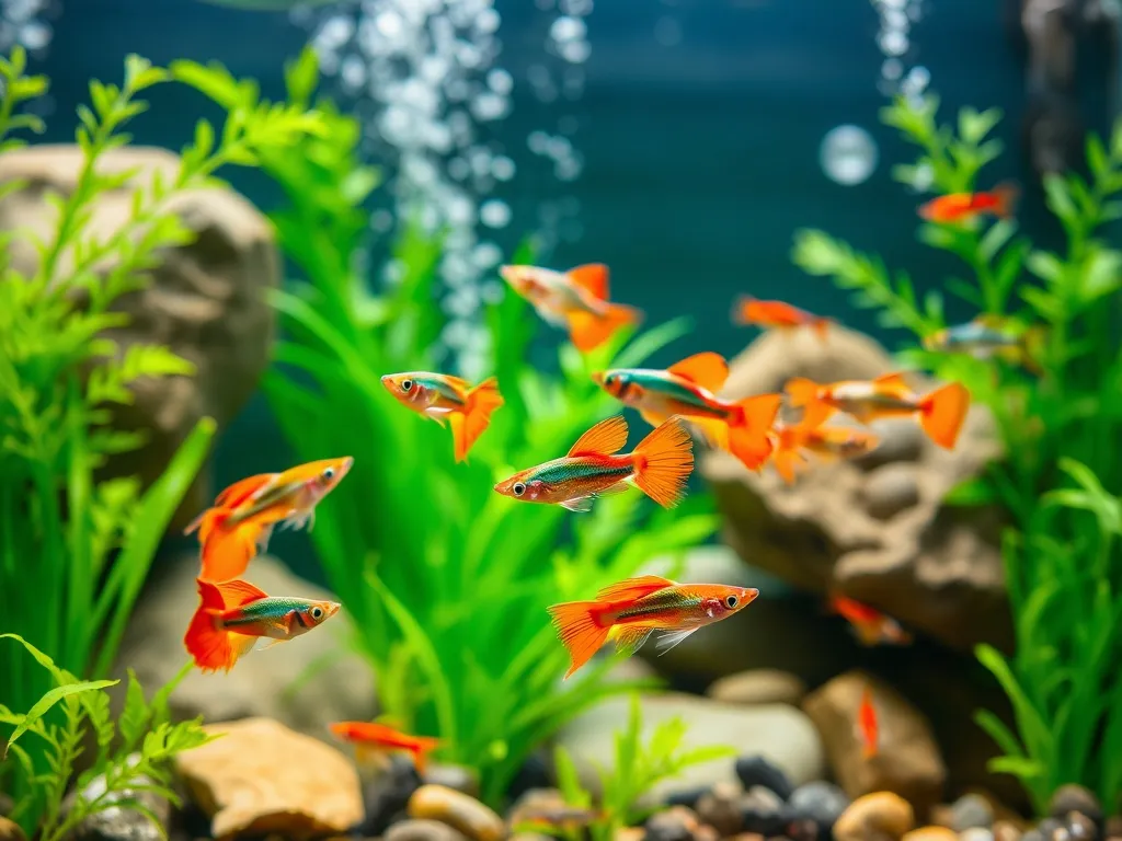 Jakie ryby mogą żyć z gupikami? Sprawdź najlepsze towarzystwo!