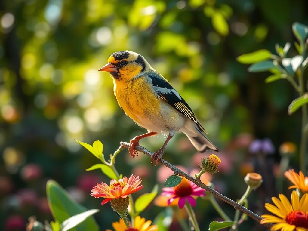 Szczygieł – piękny ptak, który zachwyca swoim wyglądem