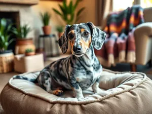 Pies jamnik merle – opis rasy